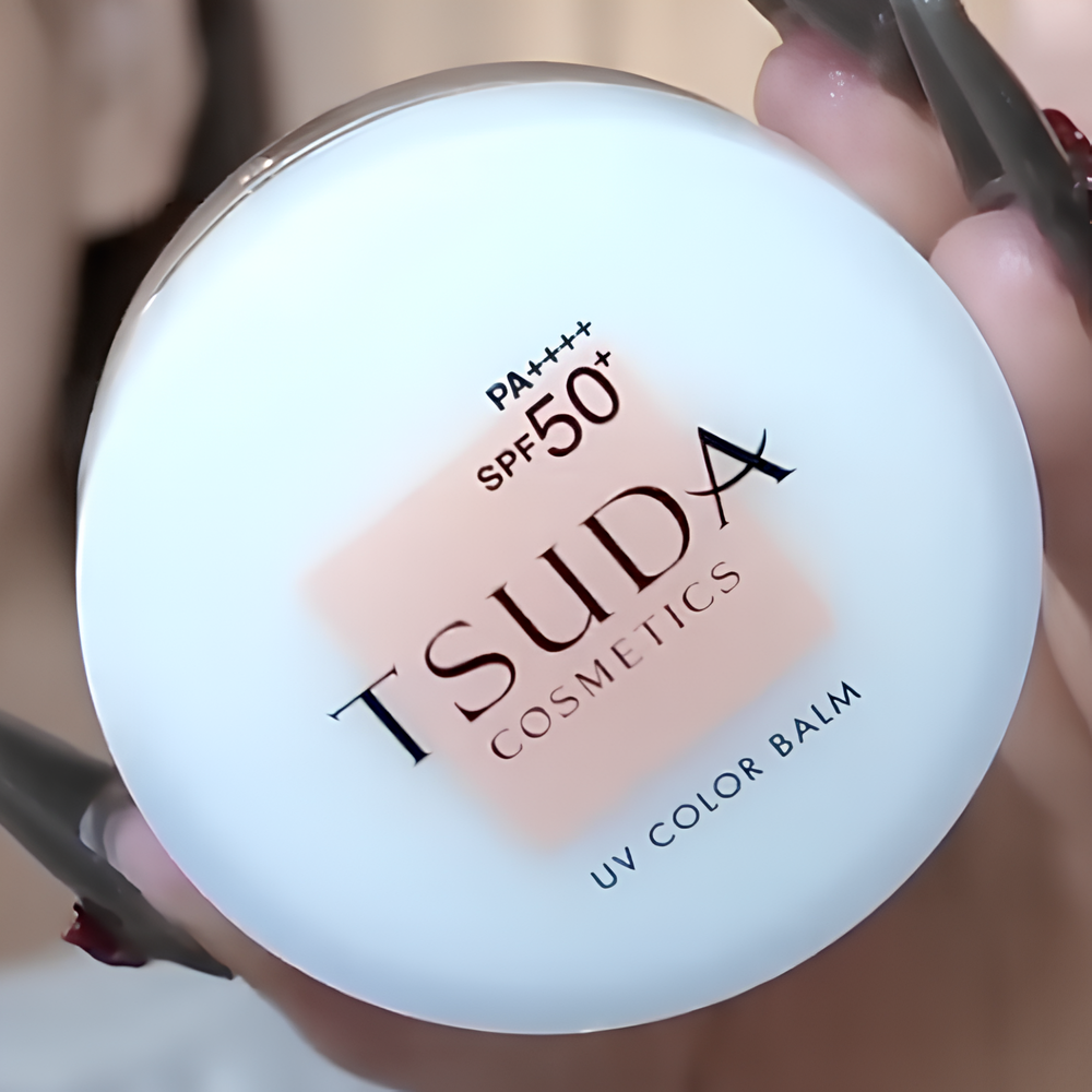 TSUDA COSMETICS UV カラーバーム ライトベージュ