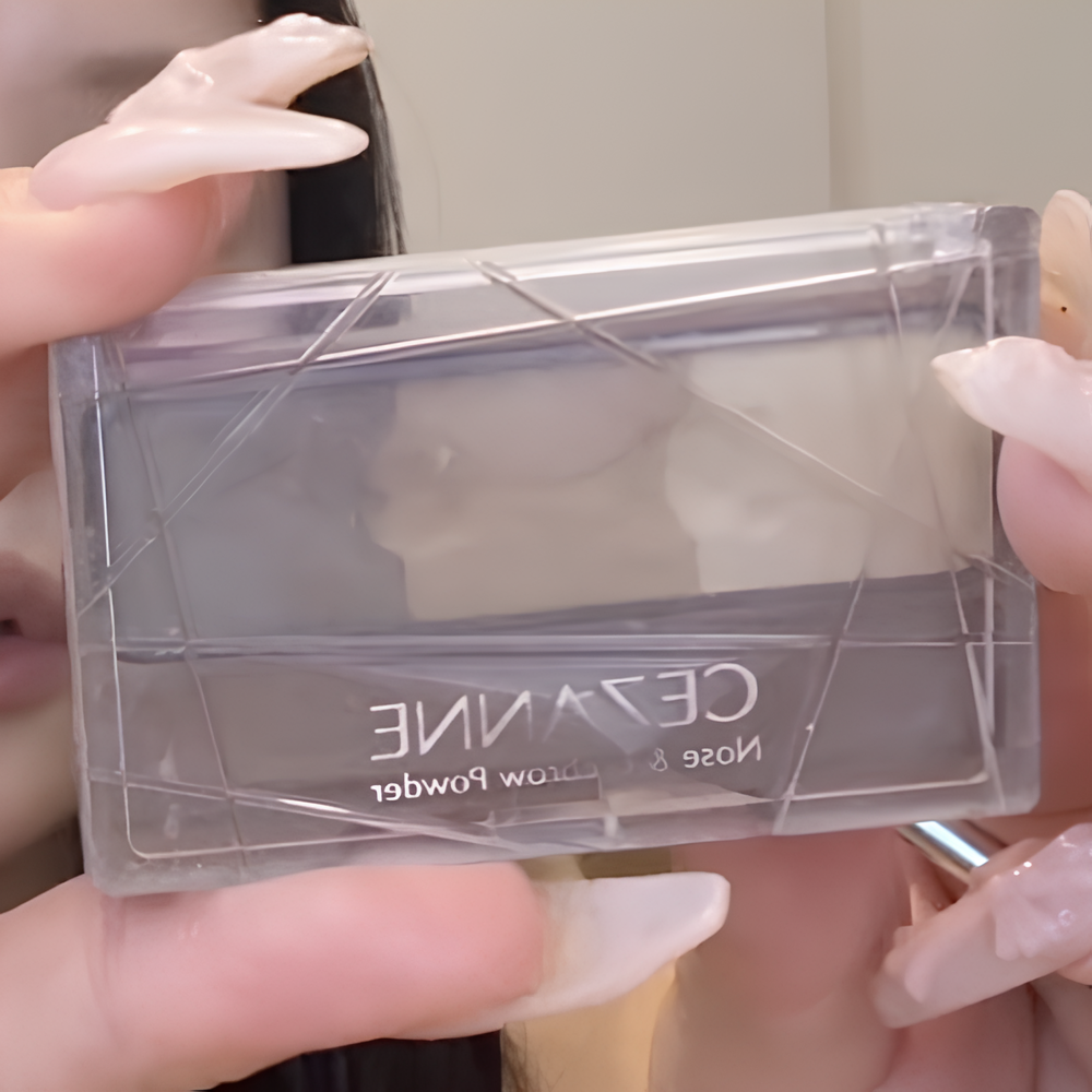 CEZANNE ノーズ＆アイブロウパウダー 01 キャメル