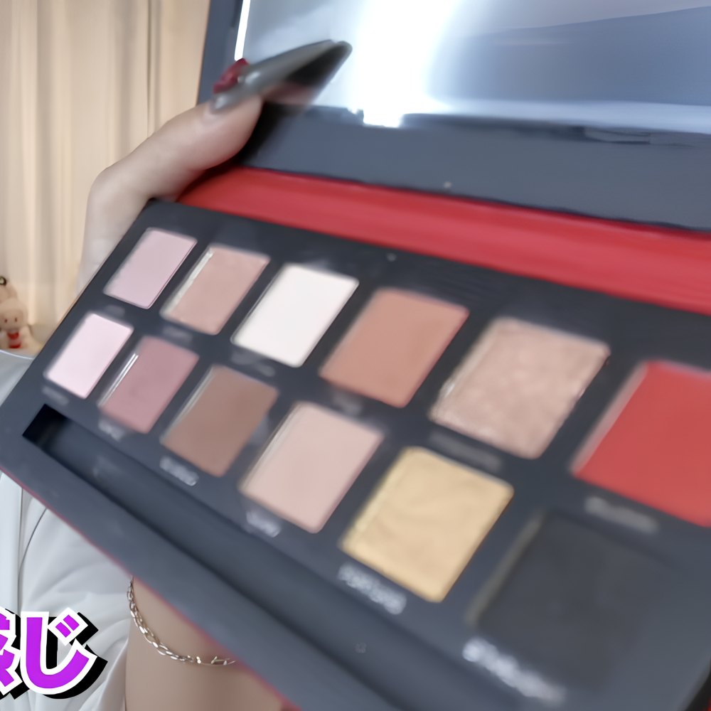 PERFECT DIARY 12色動物アイシャドウパレット(虎&猫)