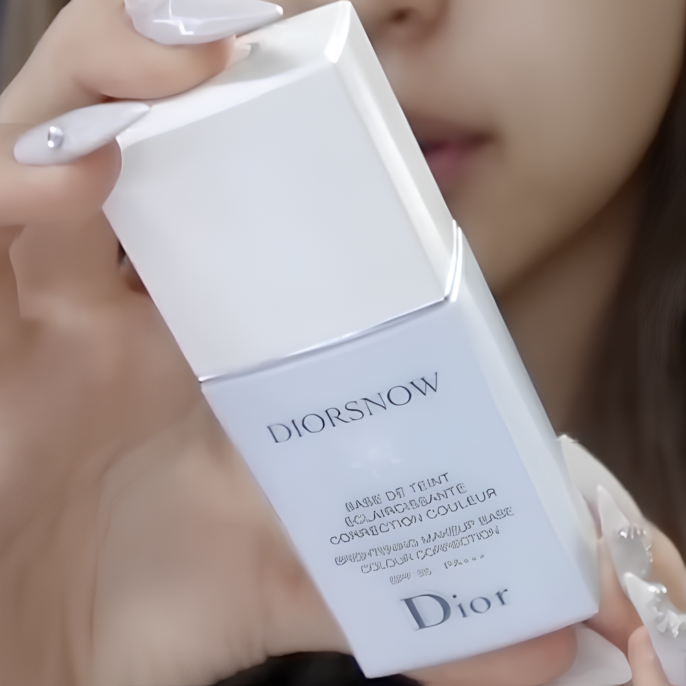 Dior スノーメイクアップベース ブルー
